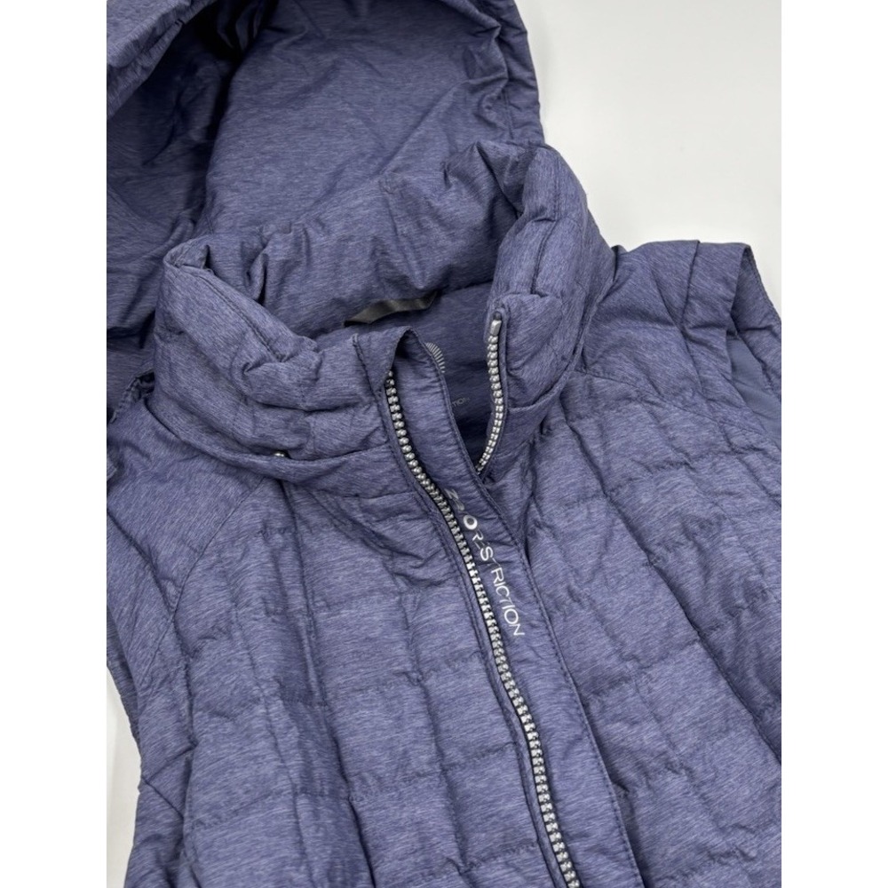 Zero Restriction Women's‎ S Nylon Purpler Puffer Hooded Vest